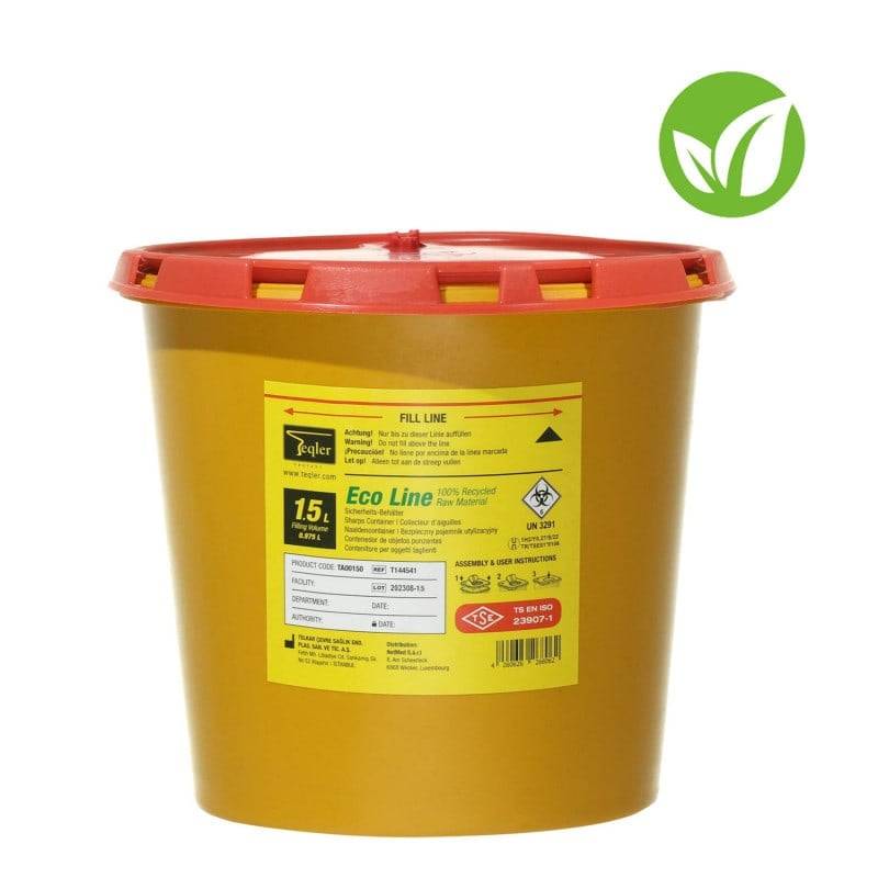 1.5 Litre Eco Line Sharps Bin