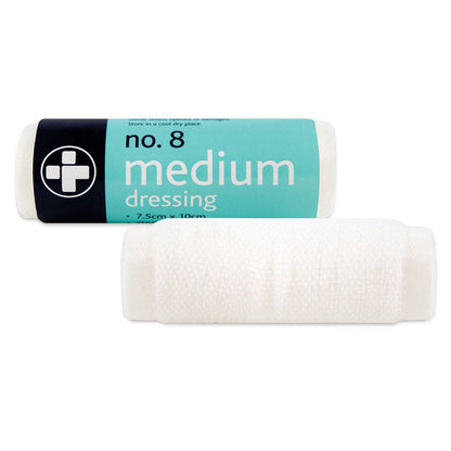 7.5cm x 10cm No.8 Medium Dressing