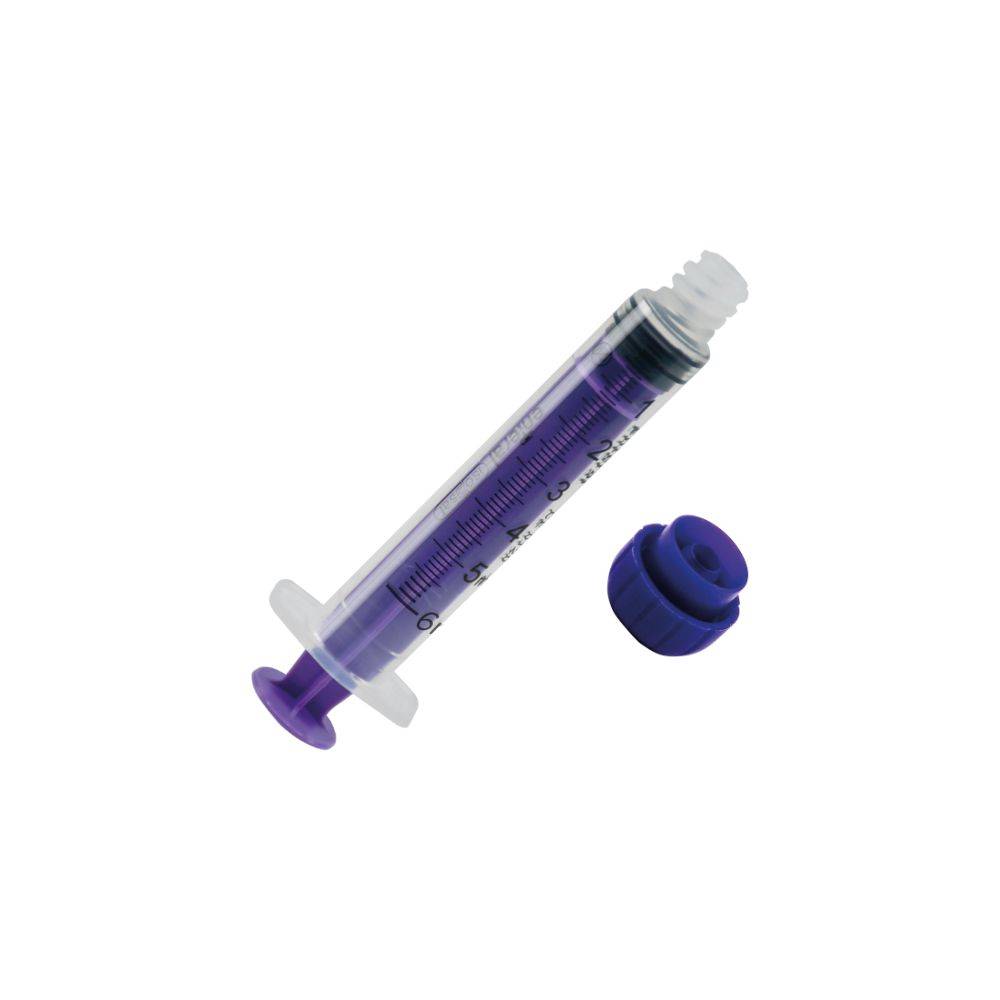 6ml ENFit Low Dose ISOSAF Single Use Syringe & Push Fit Cap