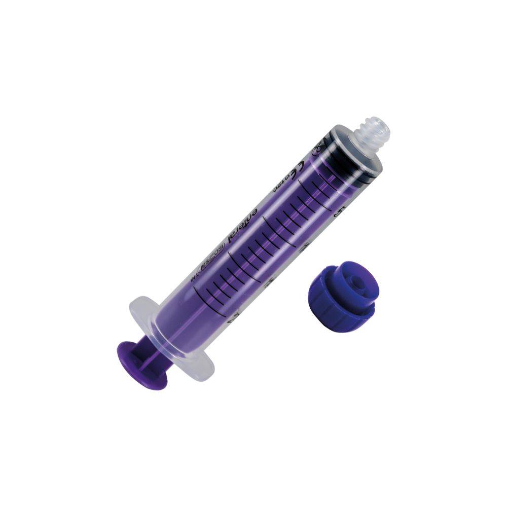 20ml ENFit Standard ISOSAF Single Use Syringe & Push Fit Cap