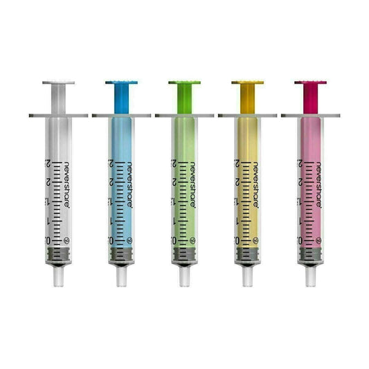 2.5ml Nevershare Mixed Luer Slip Syringes 246lsm UKMEDI.CO.UK