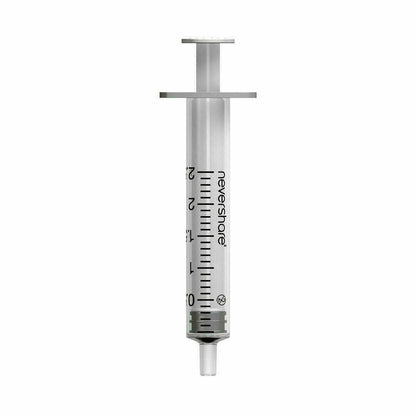 Nevershare 2.5ml Nevershare Mixed Luer Slip Syringes UKMEDI UK Medical Supplies