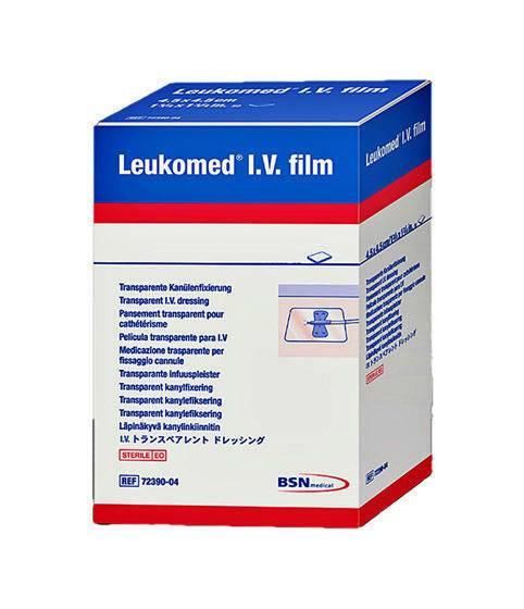 Leukomed IV Dressing 4.5cm x 4.5cm 72390-04 UKMEDI.CO.UK