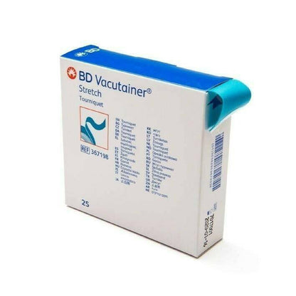 BD Tourniquet Vacutainer Latex Free 25 Pack