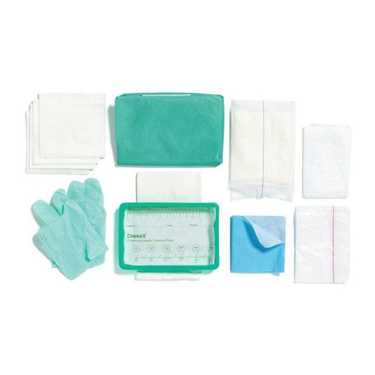 Dressit Community Aseptic Dressing Pack Medium - Large Gloves