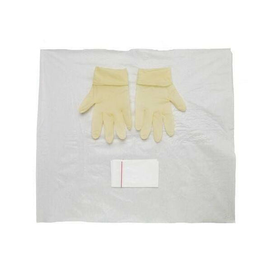 Polyfield Dressing Aid White - Large Latex Gloves - UKMEDI
