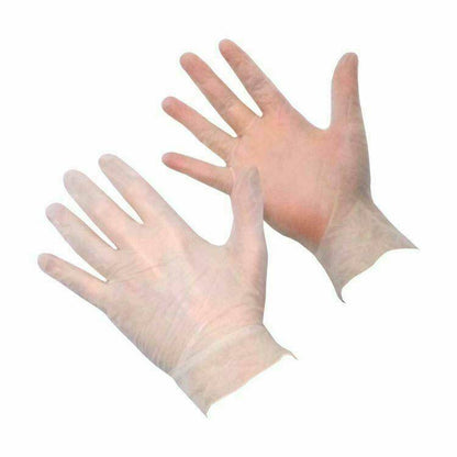 Gloveman Powder Free Clear Vinyl Gloves - UKMEDI