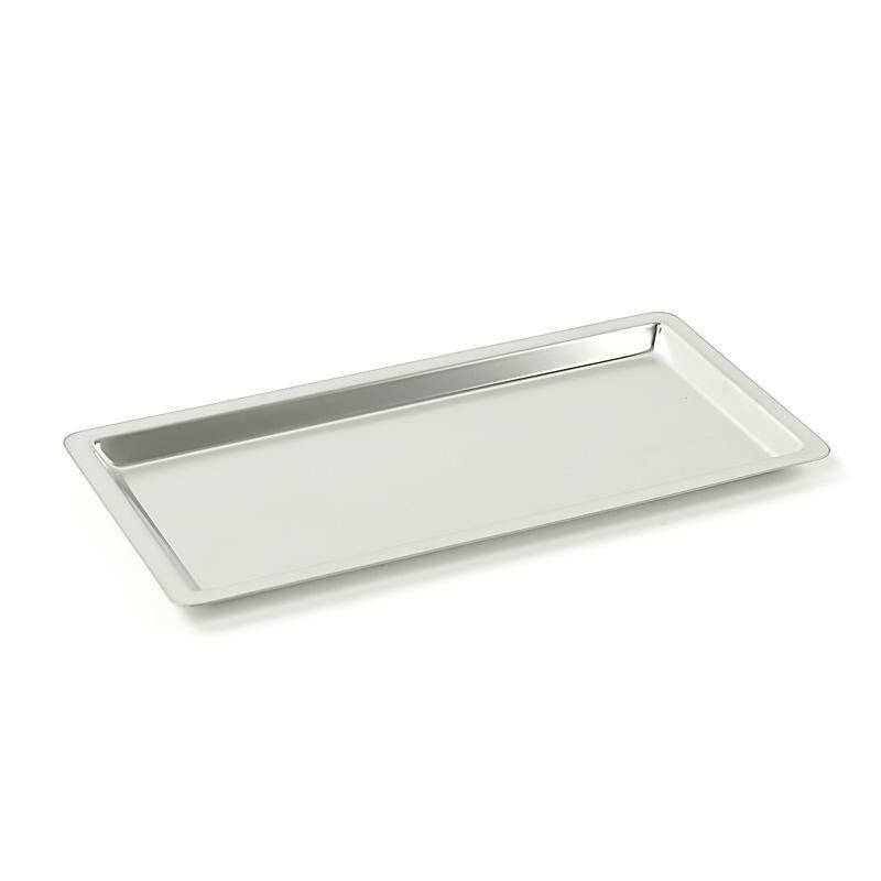 Stainless Steel Instrument Tray 21 x 11 x 0.8 cm Teqler 134817 UKMEDI.CO.UK