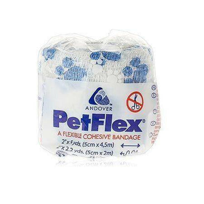 Petflex Bandage Paw Print 5cm 50701219 UKMEDI.CO.UK