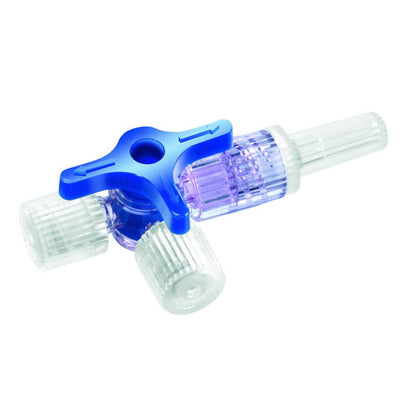 BBraun Discofix-3 Three Way Blue Stopcock BBraun 4095111 UKMEDI - UK Medical Supplies