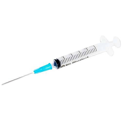 2ml + 23g 1 inch BD Emerald Luer Slip Syringe and Needle - UKMEDI