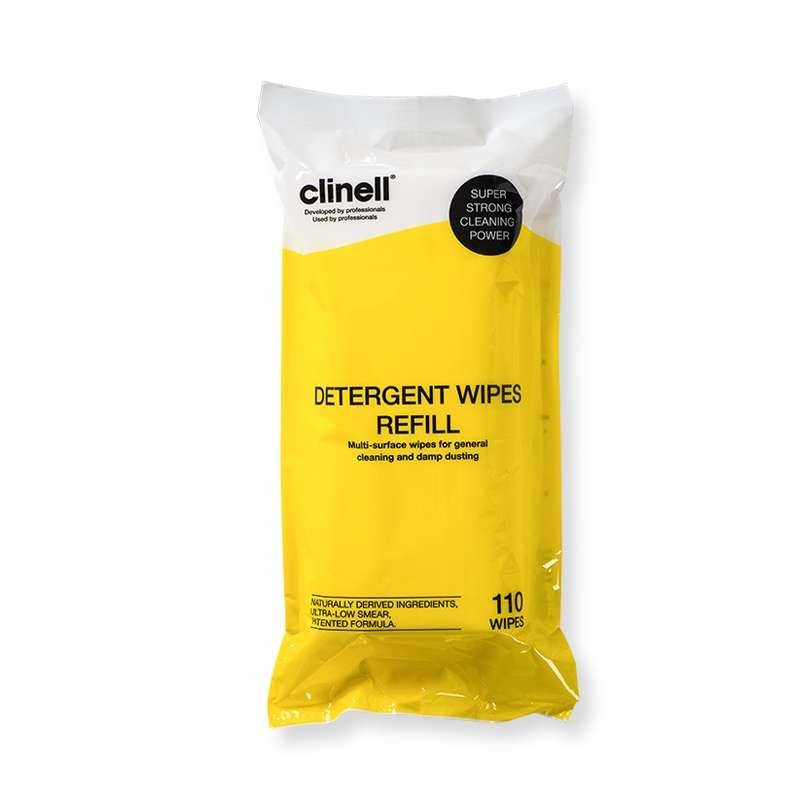 Clinell - Clinell Detergent Tub 110 Wipes Refill - CDT110R UKMEDI.CO.UK UK Medical Supplies