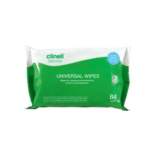 Clinell Universal Wipes Pack of 84