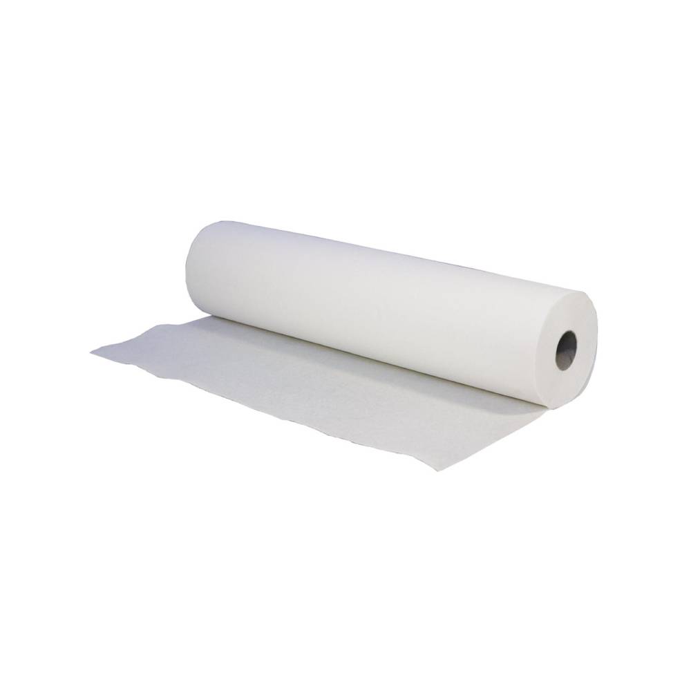 50cm x 46m 2 Ply Luxury White Premium Couch Rolls