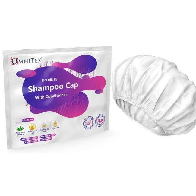 Omnitex Premium Rinse Free Shampoo Cap