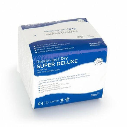 Readiwipes Dry Super Deluxe Large 100's R5383 UKMEDI.CO.UK