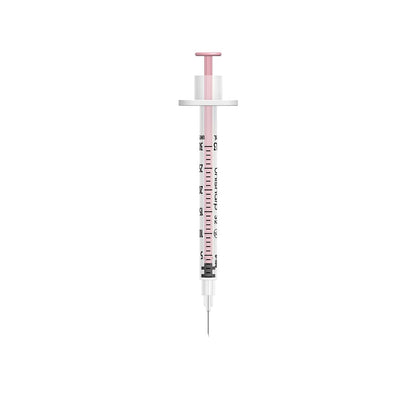 0.3ml 0.3 inch 32g Pink Unisharp Syringe and Needle u100