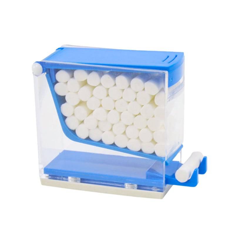 Cotton Roll Dispenser Blue - UKMEDI