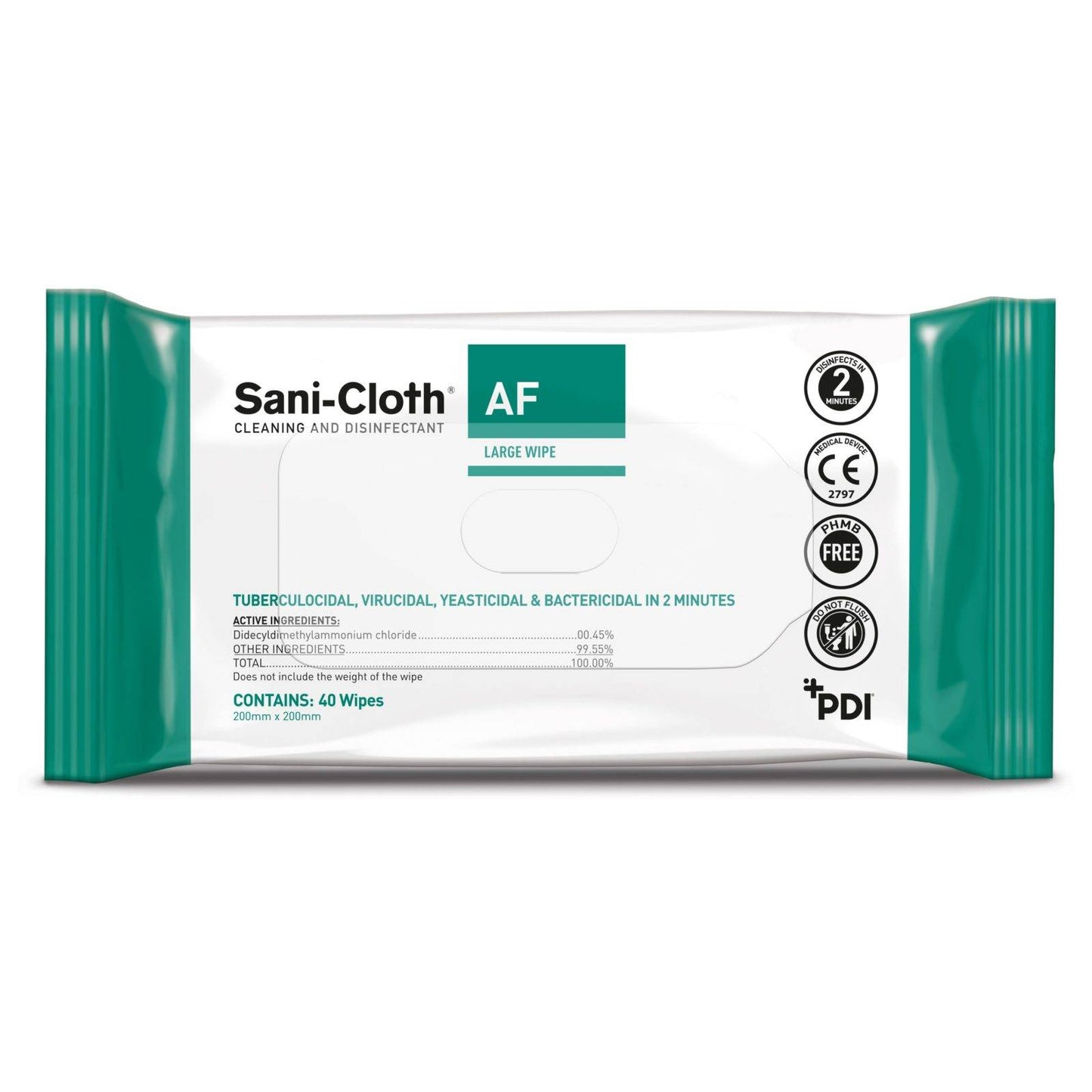 Sani-Cloth AF Wipes Pack of 40