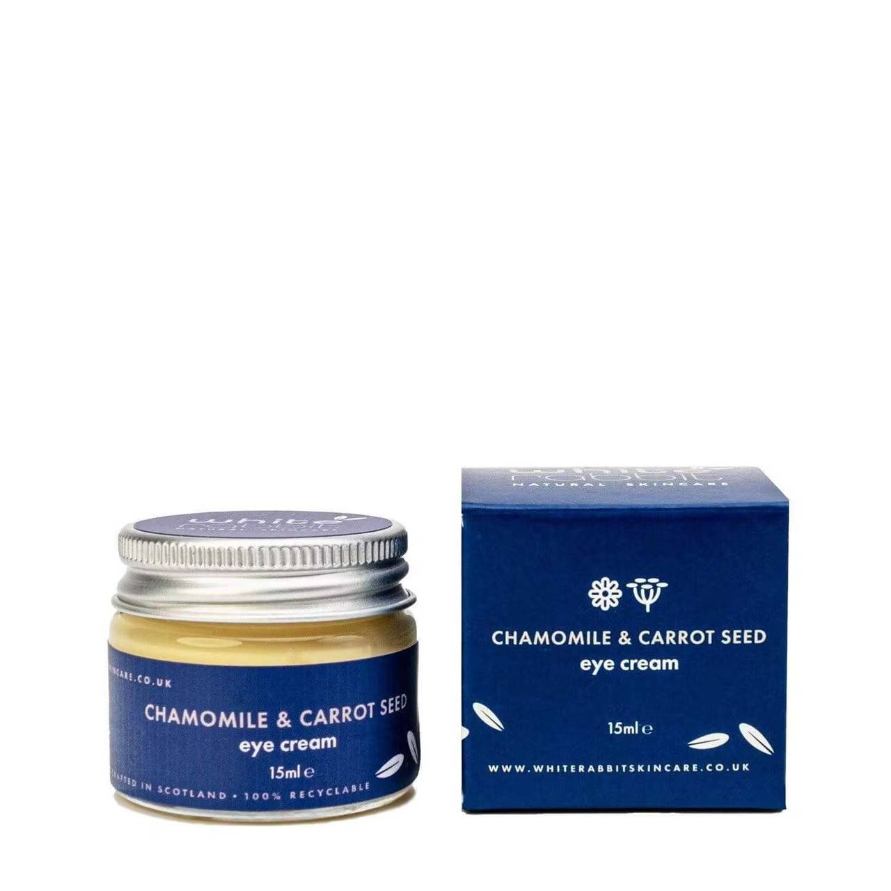 White Rabbit - Chamomile and Carrot Seed Rejuvenating Eye Cream 15ml - WRS005 UKMEDI.CO.UK UK Medical Supplies