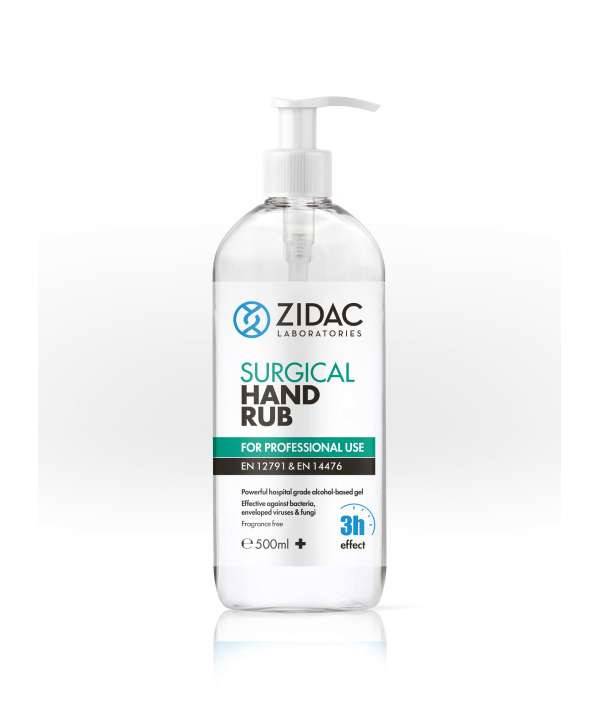 500ml Zidac Surgical Hand Rub